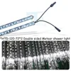 50cm 240 led Meteor show rain light water proof 8 tubes string for MAS Three color