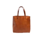 Vintage leather tote bag best selling style ladies fashion genuine leather handbag