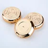 Wholesale fashional design empty compact powder case blush container for cosmetic makeup packaging