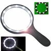 138MM Magnifying Glass with LED Lamp Bulbs for Elder Reading Extra Large Magnifying Glass