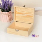 Wooden flower pots box holder modern nursery plant desktop storage wooden boxes small