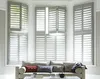 2019 Stylish Elegant Ready Install DIY Wooden Sea View Window Shutters