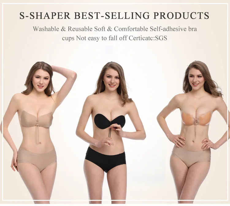 cupless strapless bra