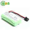 Ni-MH 2.4V rechargeable battery pack for BT-1008 Uniden BT-1008 2.4V 800mAh AA nimh battery pack for cordless phone