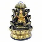 India Buddha resin fountain indoor feng shui desktop water home decoration crafts gift factory direct sales