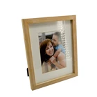 Photo Large Natural Wood Color Original Stands A4 Size Photo Frame