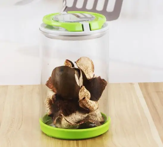 Hot sell eco-friendly food grade plastic canister sets coffee bean tea storage jar