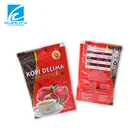 Custom size coffee sachet packaging bag with printing