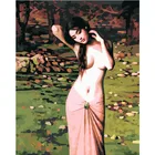 Hotel Project Modern Black And White Art Picture Naked Girl Nude Woman Diy Oil Painting By Numbers