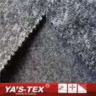 China Textile 100% Polyester Spandex Soft Shell Brushed French Terry Knitting Fabric For Women's Clothing