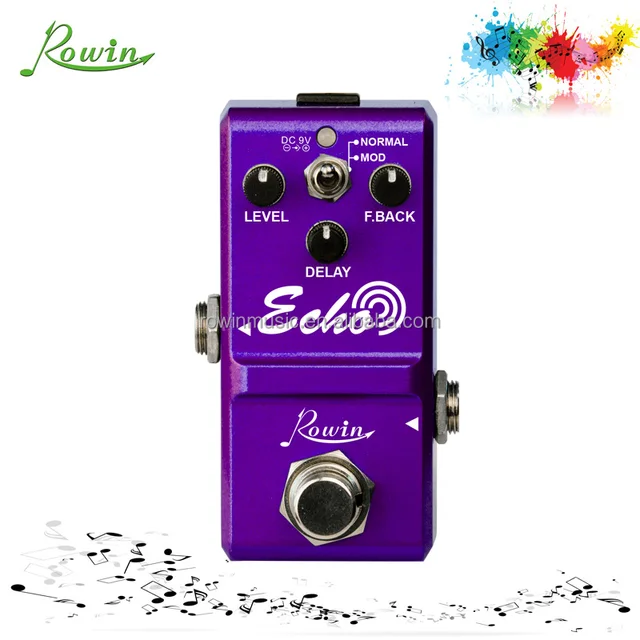 echo guitar pedal