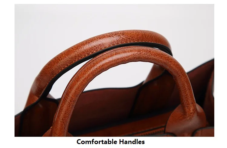 MJ Women Shoulder Bag PU Leather Women's Hot Sale Handbag Tote Bag Leather Crossbody Messenger Bags for Girls Solid Big Capacity (21)