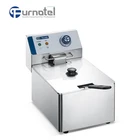 Furnotel Counter Top 1 Tank 1 Basket Electric Deep Fryer