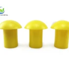Rebar 8-16mm Customize Brand Pipe Accessory Plastic Mushroom Rebar Cap For Construction Safety