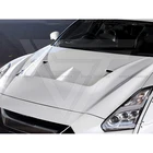 LB Type 2 Style Carbon Fiber Engine Hood Bonnet For Nissan R35 GTR