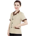 Maid's House Keeping Uniform Hotel Room Property Cleaning Uniform Set