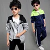 Spring/autumn fashion design children clothes pants and blouse sport casual clothing set for boys