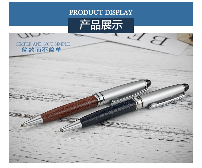 stainless steel twist pen