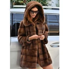 2019 Star style fur suppliers lady's wholesale mink fur coat women
