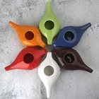 Ceramic Porcelain Pot Porcelain Wholesale Store 250ml Ceramic Porcelain Nasal Care Wash Cleaning Neti Pot