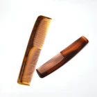Barber salon hair flattopper unbreakable pressing comb amber magic hair comb woman