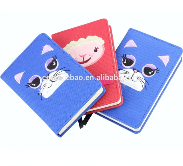 cover diary organizer planner a5 a4 notebook with silk ribbon