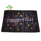 custom cotton printing promotional referee festival memo banner advertising flag