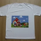 Sublimation mesh jersey T shirt for adults and kids, white, S,M,L,XL,XXL five sizes