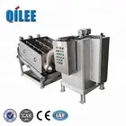 Sewage treatment equipment dewatering water oil screw press