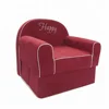 fabric kid sofa stool with storage function