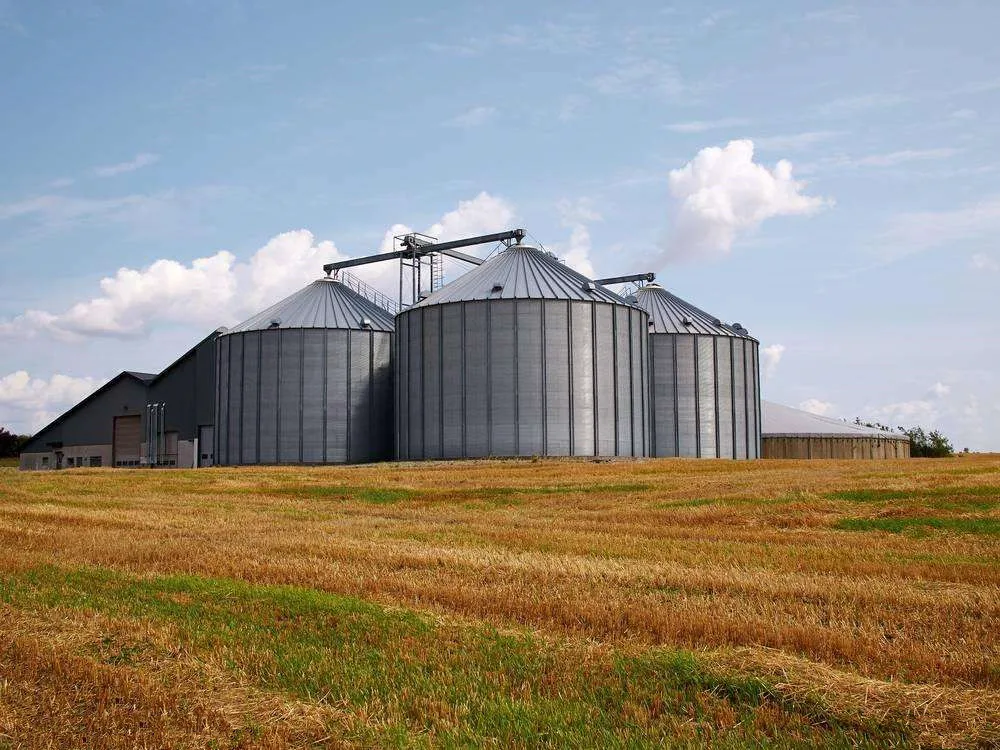 1000 ton grain silo