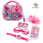 Popular Hairdressing Tools Toys Plastic Pink Camera Cell phone Watch Glasses as Best Gift for Girl