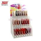 counter top acrylic lip gloss display stand holders
