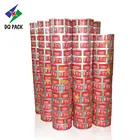 Plastic Packaging Printed Aluminum Foil Laminated Roll Film