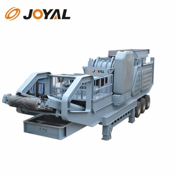 Joyal High efficiency mini portable rock crusher series mobile rock crusher