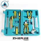7pcs Multifunction Plastic Box Pen Knife Sets Tools Set With Aluminum Case