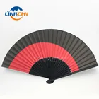 Folding Fan Custom Printed Fans Folding Fan Advertising Luxury Silk Bamboo Frame Folding Fan