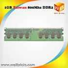1gb Ddr2 1gbddr2 Ddr2 1gb Taiwan Non Ecc Unbuffered Green 100% Tested Full Compatible 800mhz 1gb Ram Ddr2