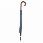 23 inch straight umbrella with wooden handle