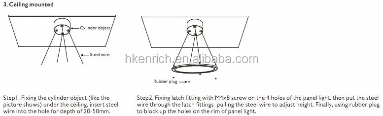 bracket install Motion sensor panel led lamp for bank