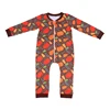 Halloween Boutique Clothing Jumpers Fall Boys Halloween Romper With Zipper