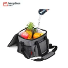 Snow OXford Aluminum foil cold thermal insulation shoulder cooler bag