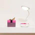 Multi-functions Table Lamp Reflex Neck Touch Sensor 3 Level Dimmers Lithium Battery USB Rechargeable Reading Light