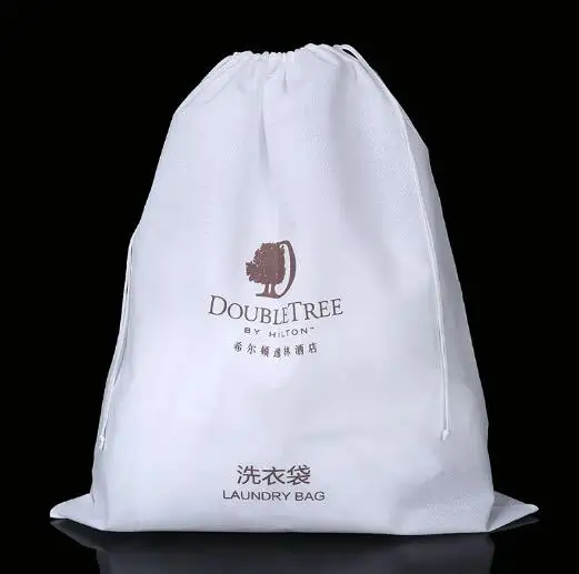 Custom antistatic Dirty clothes basket non-woven laundry bag