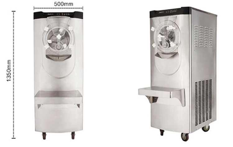 RY-QB32 30-36L/H Vertical Hard Ice Cream Machine,stainless steel ice cream maker