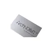Weather resistant, uv-resistant new style business card metal card