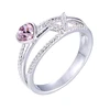 15184 Crystals from Swarovski wedding luxury charming diamond heart finger ring women