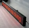 Programable scrolling led moving message sign single color P7.62 led display sign outdoor dot matrix Led display