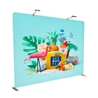 Tension Fabric Backdrop Display Stand Trade Show Custom Media Wall