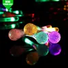 5m Water column garland blue led string light for party decoration building led flower string light with solar power